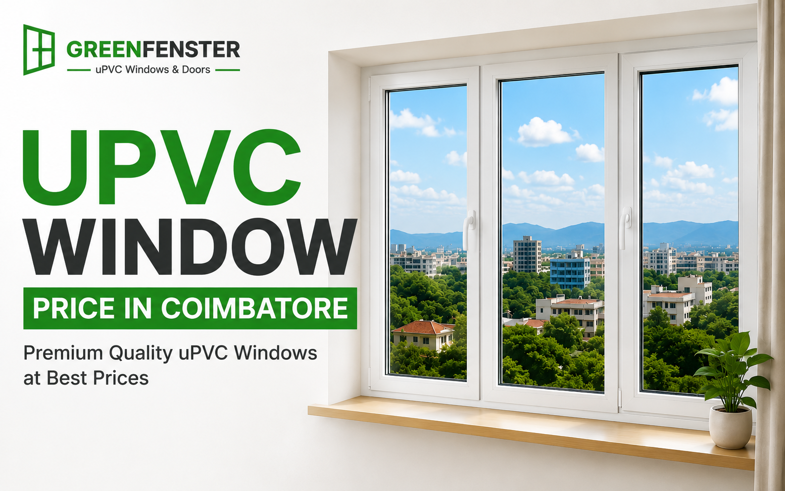 UPVC Window Price in Coimbatore